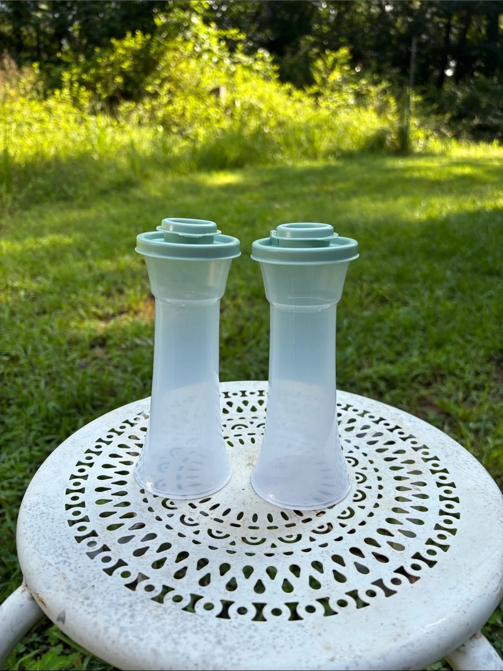 Tupperware Salt and Pepper Shakers (big size)